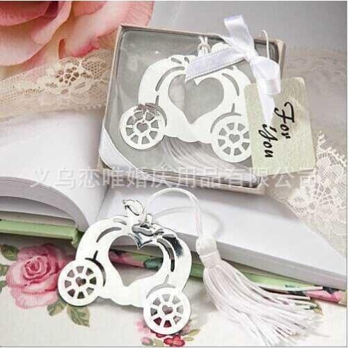 Cinderella Pumpkin Carriage Bookmark Wedding Favors And Gifts Wedding Supplies Wedding Souvenirs Wedding Gifts For Guests