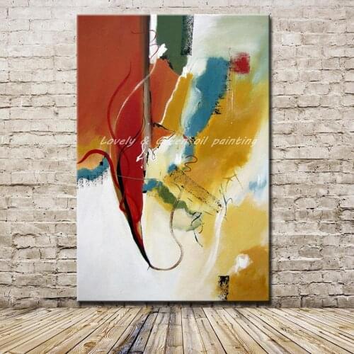 Mintura Picture Pop Art Hand Painted Modern Abstract Oil Painting On Canvas Wall Art Poster For Living Room Home Decoration Gift