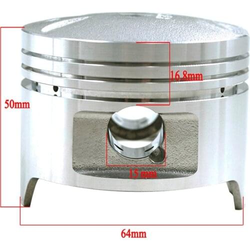 Motorcycle Cylinder Bore Size 64~65mm Piston Rings Kit For Honda Steed/SHADOW/BROS400 VLS400 VLX400 VRX400 NV400 NC25E NC26 NC34