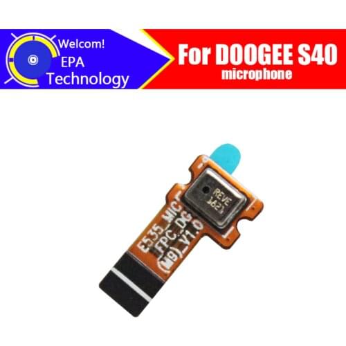 DOOGEE S40 microphone 100% Original New Mic Replacement Accessories Part For DOOGEE S40 Smart Phone