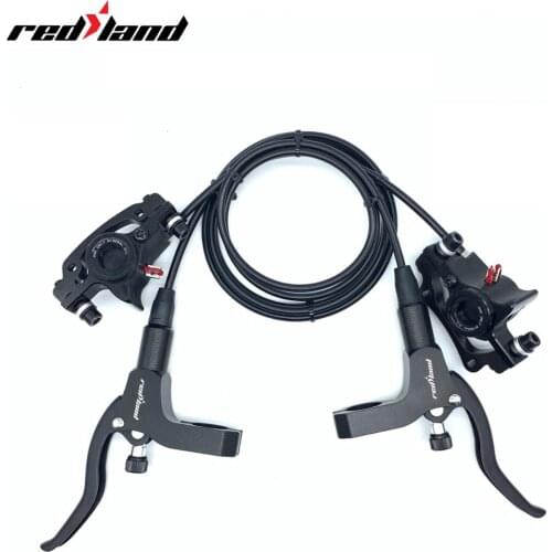 RedLand MTB Hydraulic Disc brake Set Aluminum Alloy Electric Power Control Shifter Bicycle brakes Oil Pressure Mountain Bike