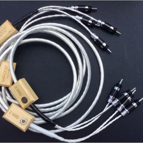 Odin2 - Audiophile Silver Speaker Cable Carbon Fiber Banana Plug or Spade Plug 2.5m