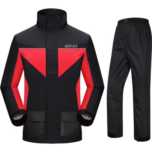 Outdoor Fashion Raincoat Adult Men and Women Waterproof Raincoat Windproof Overalls Capa De Chuva Das Mulheres Rain Gear DD60YY