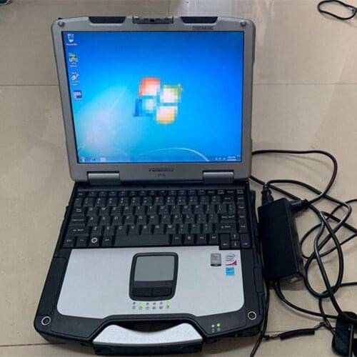 V10.53 alldata software installed laptop toughbook cf-30 hdd 1tb windows 7 ready to use newest install version