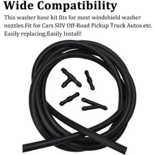 2m car windshield wiper hose for Volvo S40 S60 S80 XC60 XC90 V40 V60 C30 XC70 V70/ Land Rover Range Porsche Cayenne