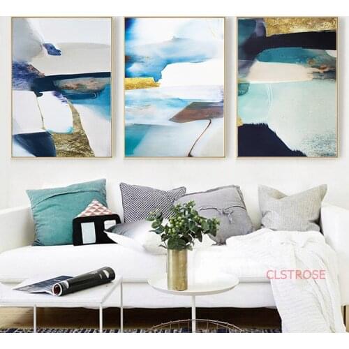 Nordic Decoration Home Art Abstrct Posters And Prints Color Geometric Canvas Painting Modular Wall Pictures For Living Room