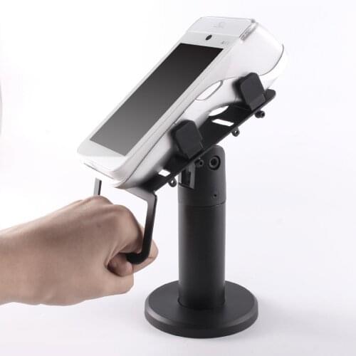 POS Machine Stand Holder Bank Credit Card Stand Machine 360 Degree Rotation Handheld Scanner Display Holder Adjustable Claws