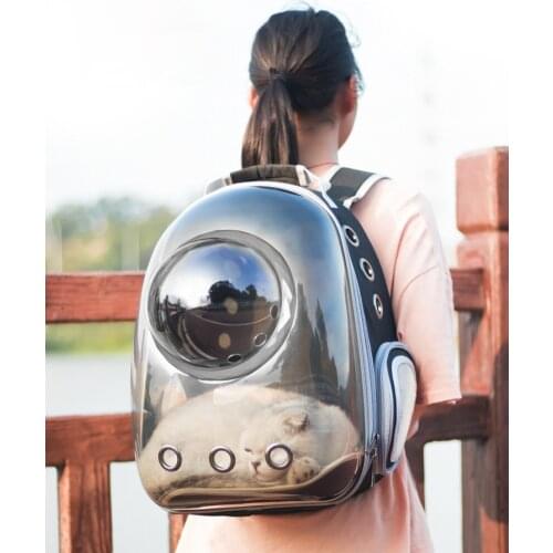 Cat Carrying Bag Breathable Pet Carrying Bag Small Cat Cat Backpack Travel Space Capsule Cage Pet Transport Bag Carrying Dogs