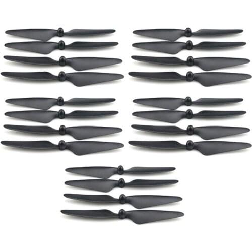 10 Pairs Propeller Set for Hubsan H501S H501A H501C H501M RC Drone Quadcopter Spares Parts Accessories Main Blades Black Gold