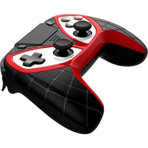 2021 New Wireless Game Controller for PS3/PS4/PC/ An-droid/i OS, Remote Gamepad with Joystick & Double Vibration Functions