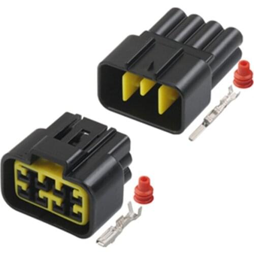 10pcs/lot 8 Pin/Way Automobile Waterproof Electrical Wire Male and female Connector Plug Replace Furukawa