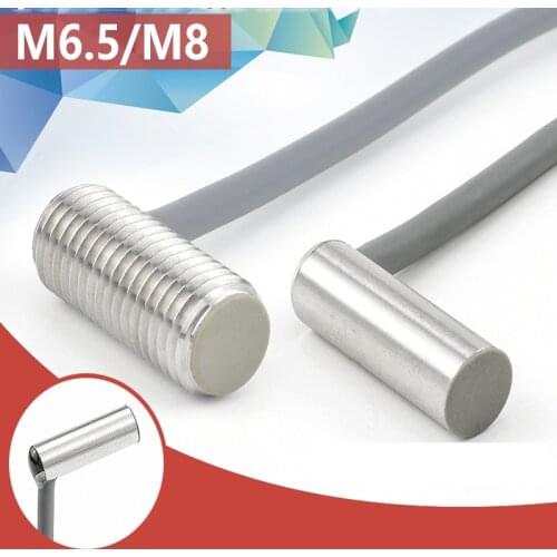 8mm proximity switch sensor short 90 degree elbow L-shaped three-wire side outlet metal sensor switch