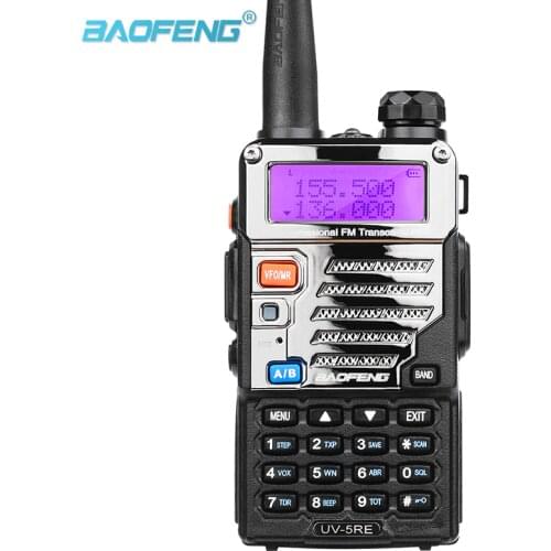 Baofeng UV-5RE Walkie Talkie Portable Radio Dual Band VHF 136-174Mhz UHF 400-520Mhz Two Way Radio 5W 128CH