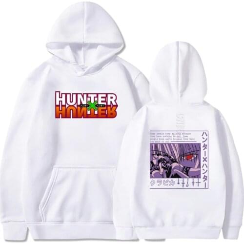 Hunter X Hunter Eyes Hoodies Tops Sweatshirt Pullover Fashion Designer Streetwear Men Hip Hop Hoodie Clothing