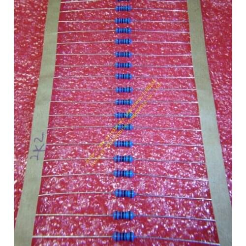 1000 PCS 1/4W 2K2 1% metal film resistor DIP resistor Best quality