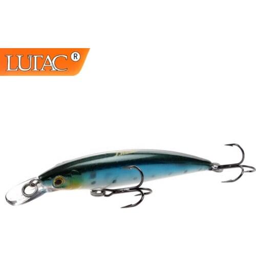 Floating Lutac Minnow Fishing Lure Wobblers 70mm 5.5g Pesca Jerkbait