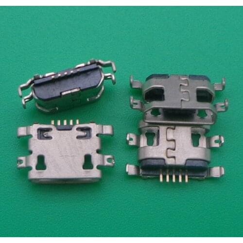 100PCS for Xiaomi Redmi 4A Dock Connector USB Charger Charging Port Micro USB Connector Repair Parts