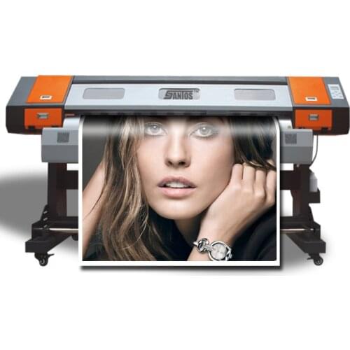 Two DX5 Head Wide Format Inkjet Printing Machine for Outdoor Advertising Banner Sticker Sign Vinyl Eco Solvent Ink Printer 1.8m