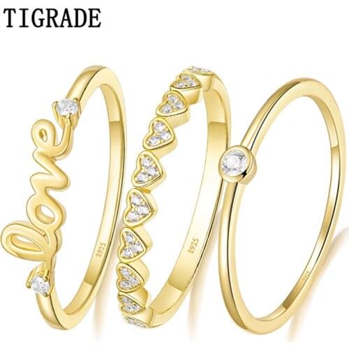 TIGRADE Rings With Diamonds