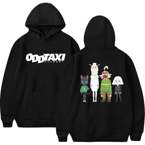Odd Taxi Fashion News Hoodies Women/Men Long Sleeve Hooded Sweatshirts Hot Sale Casual Harajuku Streetwear Coats