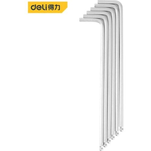 Deli Inner Hexagon Of Long Spherical Head With Fog Surface Snap Ring Hand Wire stripper Nippers Multipurpose kits multi-function