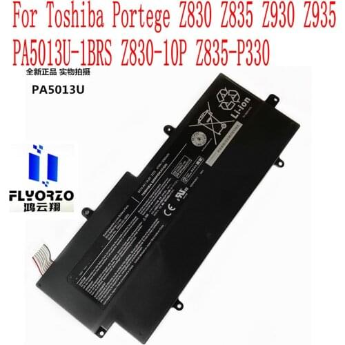 100% Brand New 3060mAh/47WH PA5013U Battery For Toshiba Portege Z830 Z835 Z930 Z935 PA5013U-1BRS Z830-10P Z835-P330 Laptop