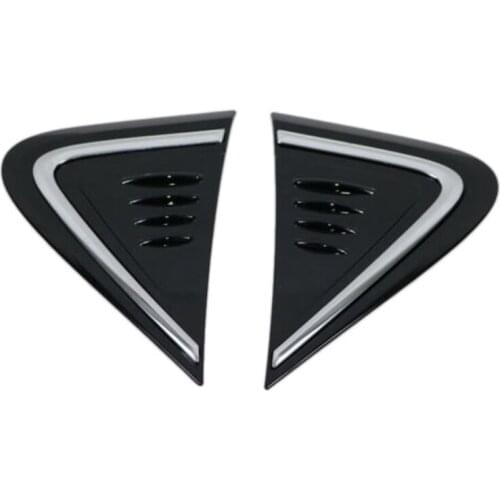 2Pcs Car Side Wing Air Flow Fender Grill Intake Vent Trim for Toyota CHR C-HR 2016-2018