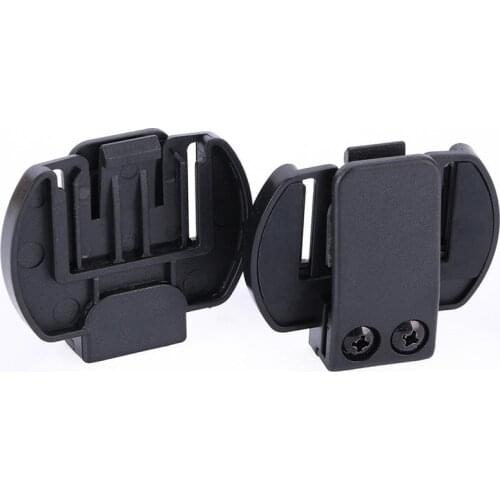 2 Pcs Vnetphone V6 V4 V2-500C Intercom Accessories,Helmet Intercom Clip Mounting Bracket,Motorcycle BT Bluetooth Intercom Head