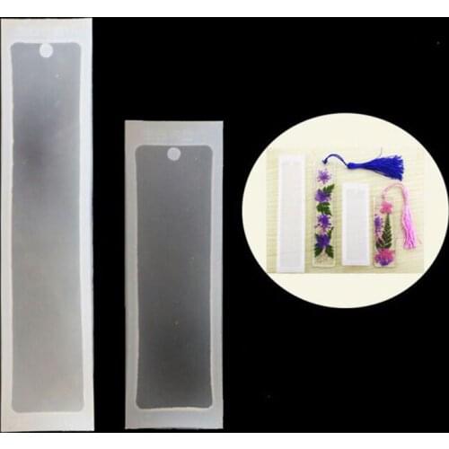 3Pcs DIY Crystal Epoxy Resin Mold Rectangle Cat Claw Bookmark Silicone Mould Handmade Crafts Jewelry Making Tools