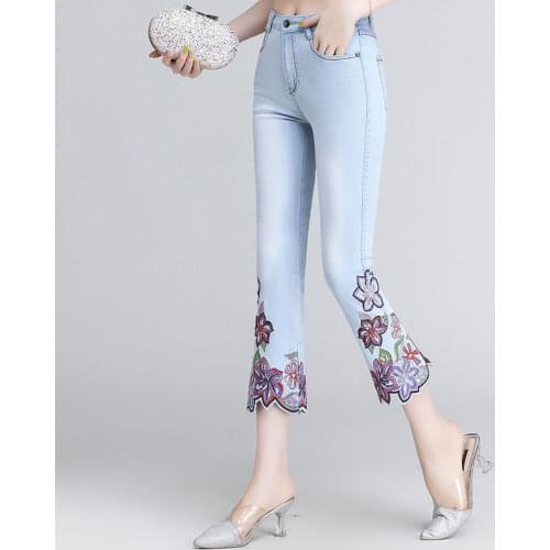 Женские джинсы бойфренды FERZIGE China At AliExpress