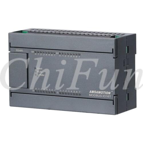Modbus RTU Protocol RS485 16I/16O PLC Extensible Module Relay and Transistor Type Digital and Analogy Module