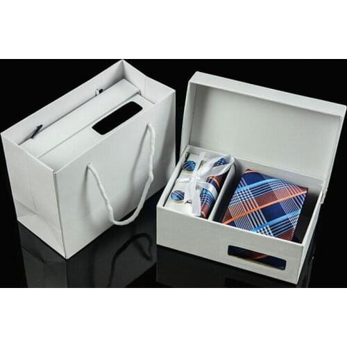 Fashion 6PCS/Box Mens Tie Men Accessories Neck Tie Set Gifts for Men Neckties 8cm Slim Tie