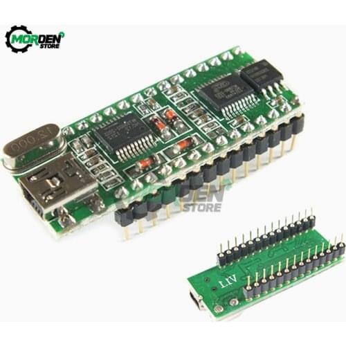 New WT588D-U WT588D-U-32M Voice Control Board 5V Mini USB Interface Sound Controller Module 32M DC 2.8V 5.5V DAC PWM WAV Output