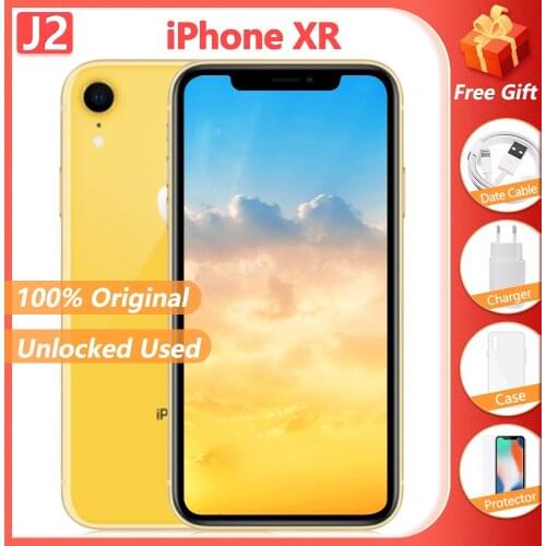 Original Apple iPhone XR Used Like New 3GB+64GB/128GB Mobile Phone 6.1" iOS A12 Bionic Liquid Retina 4G LTE Unlocked Smartphone