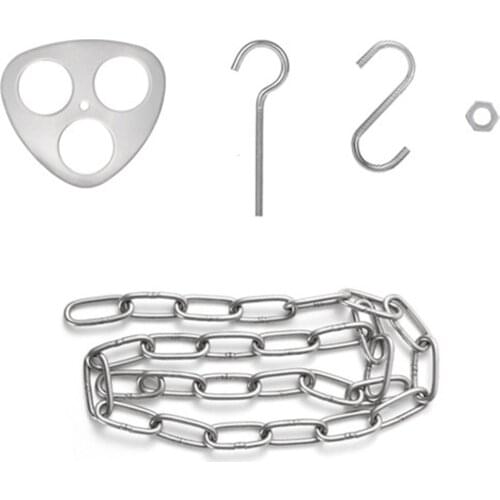 Portable Sturdy Pot Hanging Bracket Set Pot Hanging Set For Outdoor Camping Hiking Adventure Barbecue Stainless Steel Hanger