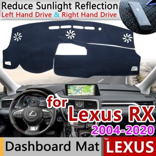 For Lexus RX 2004~2020 RX300 RX330 RX350 RX270 RX200t RX450h 350 Anti-Slip Mat Dashboard Cover Pad Sunshade Dashmat Accessories