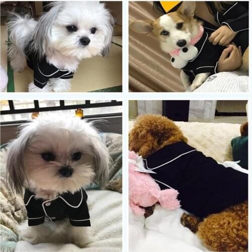 Cozy Dog Pajamas Winter Pet Jumpsuit Clothes For Small Medium Dogs Chihuahua Pink Overalls Puppy Clothing Cat Suit XS-XL