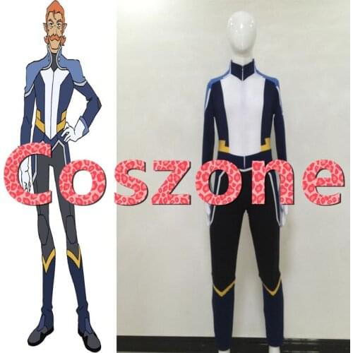 Voltron Legendary Defender Coran Cosplay Costume Jumpsuit Adult Halloween Carnival Party Costume Custom Made