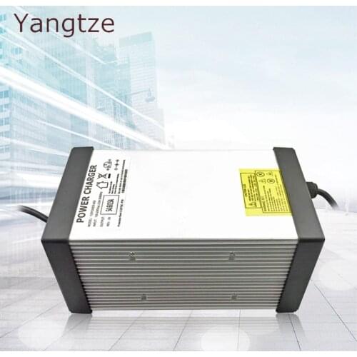 Yangtze Auto-Stop 63V 12A 11A 10A Lithium Battery Charger For 55.5V Li-Ion Lipo Battery Pack AC DC Power Supply