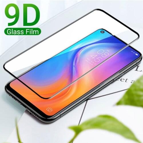 9D Full Cover Screen Protector For Tecno Spark 5 Glass Tecno Camon 12 Pro Pouvoir 3 Plus Spark5 Camon12 Protect Tempered Glass