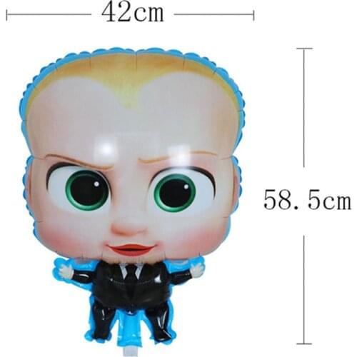 10/20/50pcs Boss baby Foil Balloons Birthday Party Decorations Air Globos Kids Toys Baby Shower Theme Supplies