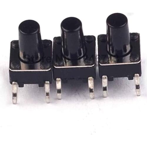 40PCS DIP 6X6X9(h)MM Tactile Tact Push Button Micro Switch Momentary