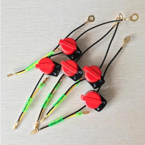 5PCS ON OFF Engine Stop Switch three Wire Fit HONDA GX390 and so on