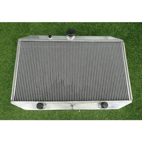 62MM Aluminum Radiator 1971-1974 For Jaguar XKE 5.3L E-TYPE Series 3 V12 1971 1972 1973 1974
