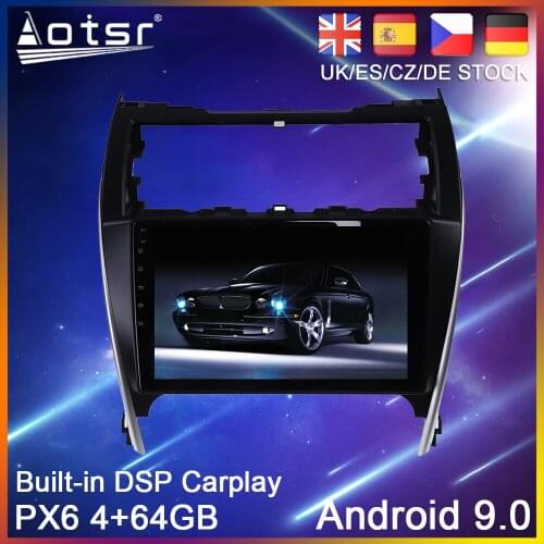 Android 10 PX6 Car radio Player GPS Navigation For Toyota Camry 7 2012-2017 Auto Stereo 2din Multimedia Video Player Head Unit