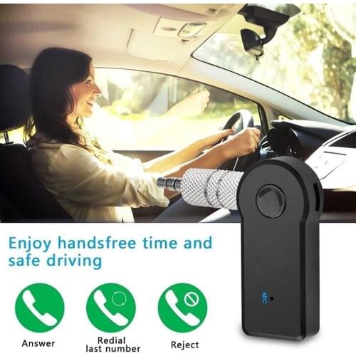 2 in 1 Wireless Bluetooth 5.0 Receiver Transmitter Adapter 3.5mm Jack For Car Music Audio Aux A2dp Headphone Reciever Handsfree
