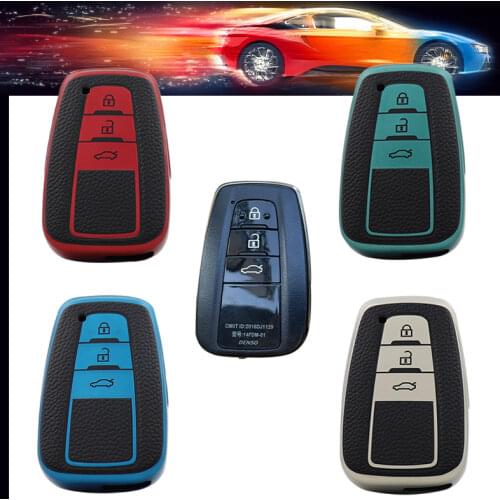 Purple black Smart TPU Key Cover Fob Case for Ford Edge Mondeo EcoSport Keyless