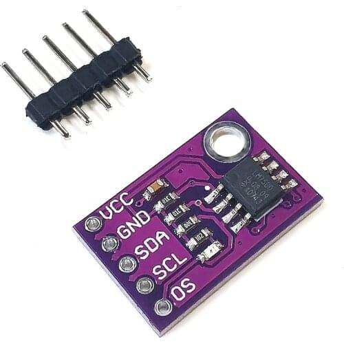 LM75 LM75A temperature sensor high speed I2C interface high precision development board module