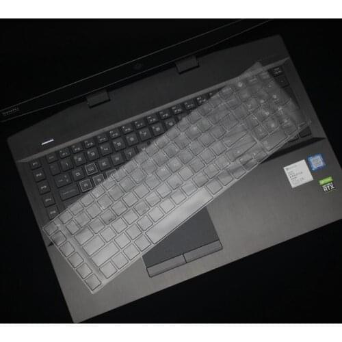 For HP OMEN 17 2019 17-cb0044tx 17-cb0002TX 17-cb002nt 17-CB Series 17 17.3'' Clear TPU Laptop Keyboard Cover Protector Skin