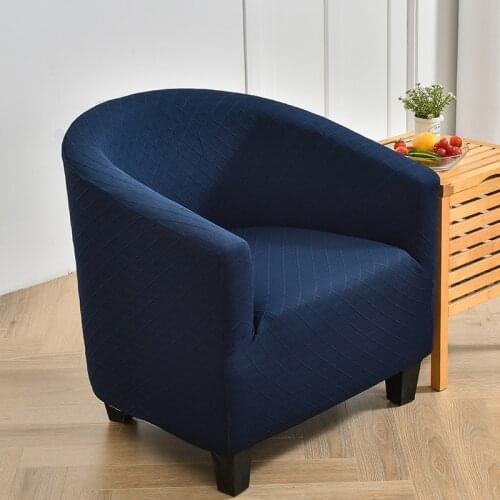 Stretch Armchair Covers Coffee Tub Sofa Covers for Living Room All-inclusive Chair Slipcover Single Seater Furniture Protector
